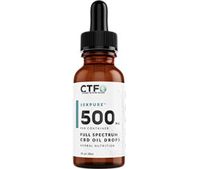 10xPURE™ Full Spectrum CBD Oil Drops – 500mg